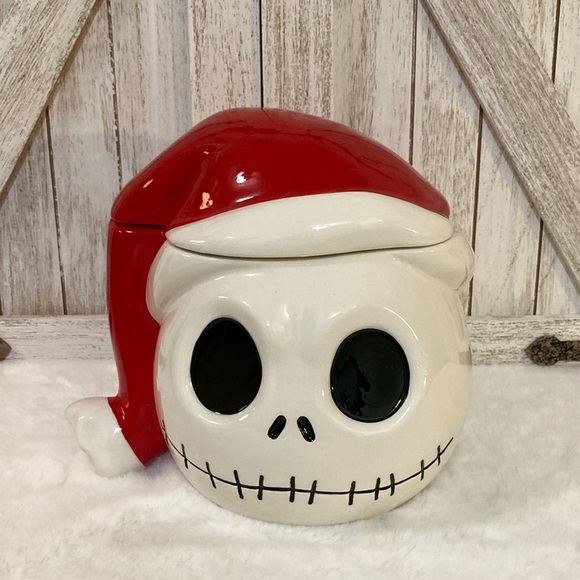 Disney The Nightmare Before Christmas Jack Skellington Cookie Jar/Canist…
